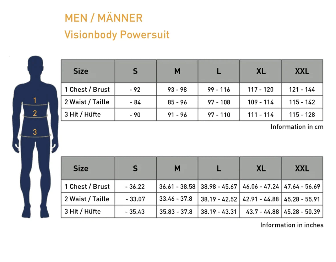 EMS POWERSUIT (ADD-ON) Suit component only, complete system required for use. - VisionBodyChicago